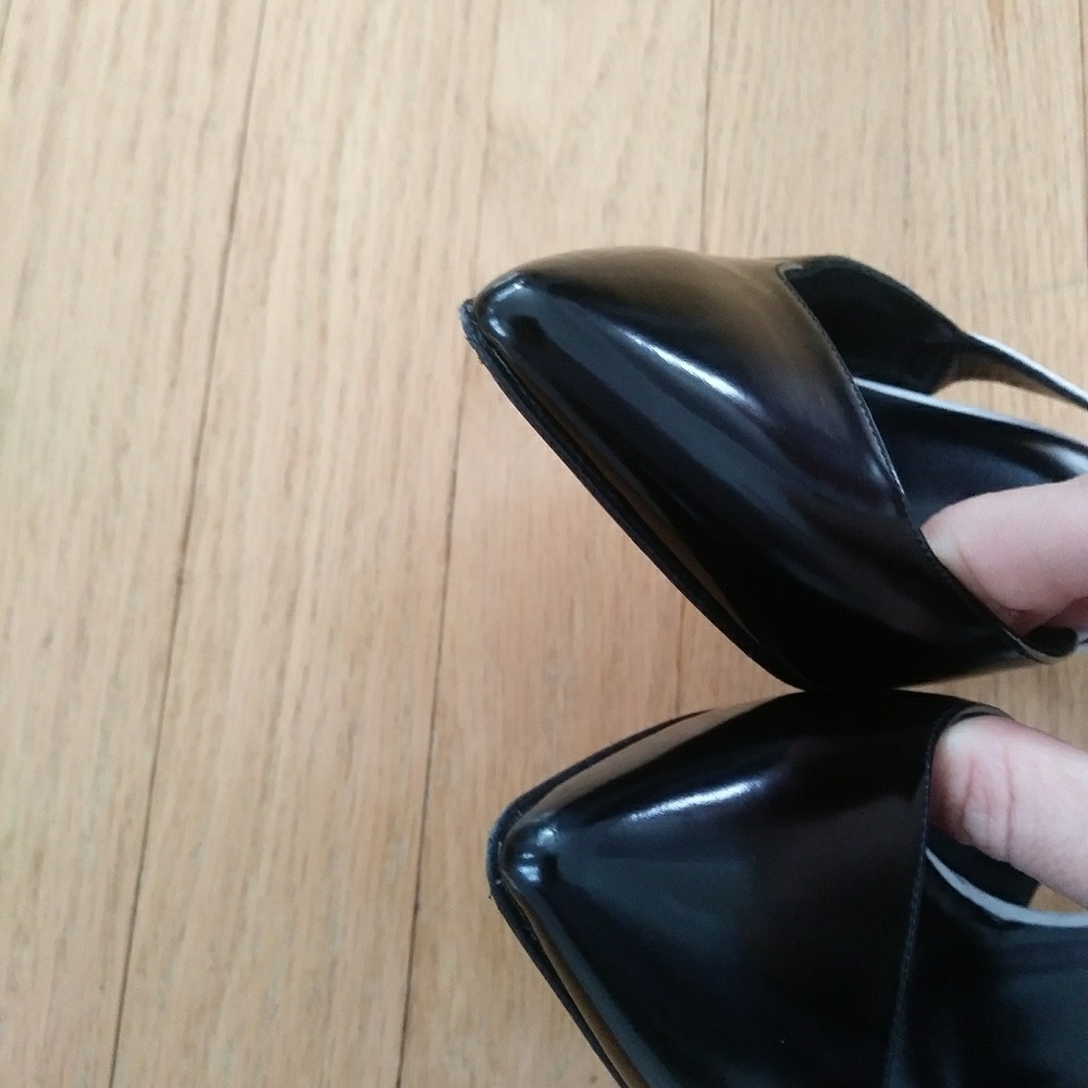 Pierre Hardy black white kitten heel slingback - Picture 8 of 8